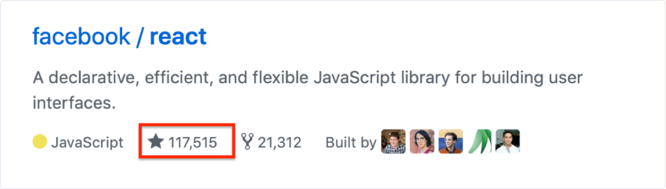 Number of stars for ReactJS on GitHub | Codica Number of stars for ReactJS on GitHub | Codica