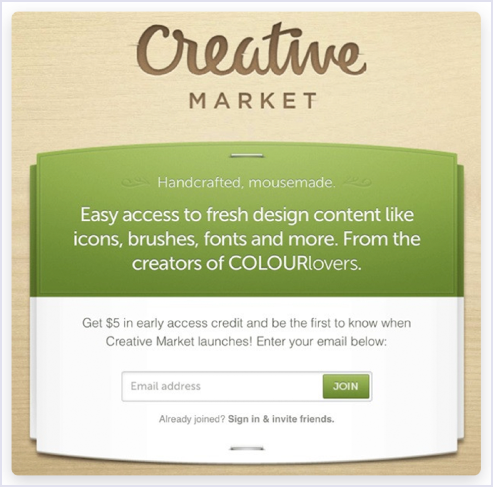 User acquisition strategy used by Creative Market | Codica User acquisition strategy used by Creative Market | Codica